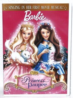 BARBIE in The Princess and the Pauper DVD In Her First Animated Musical